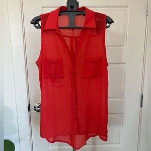 Size Small Sleeveless Blouse